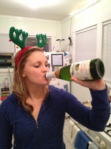 I discovered Martinelli's and whiskey this weekend. Life. Changed.