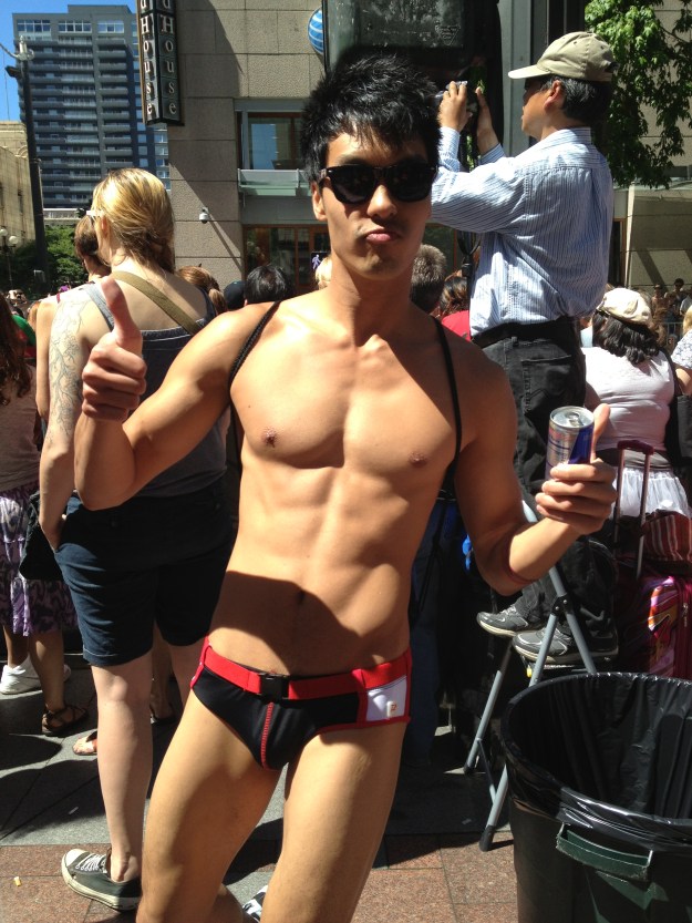 Yes, he is one of my best friends. No, he doesn't go to the gym very much. Yes, you are allowed to hate him.