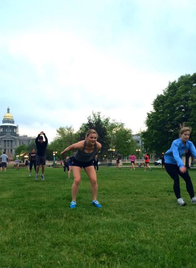 I spy again...shoes!!! Also, I'm still sore from these. 