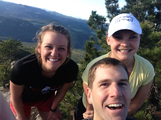 Top of Bergen Peak selfie