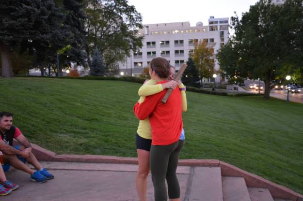 This is Alli Bell, who is the best, bestowing me with the Positivity Award via a stellar poem. It was all awesome.